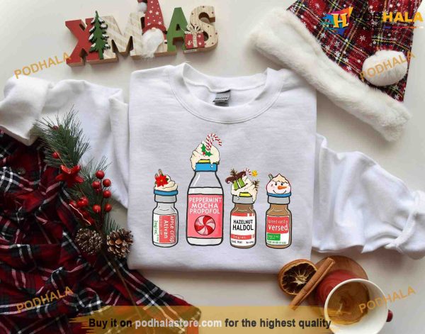 Christmas Nurse Sweatshirt, Nurse Christmas Shirt, Xmas Gifts For Nurses