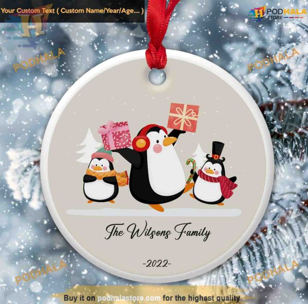 Christmas Ornament, Personalized Family Christmas Ornaments