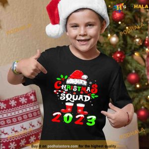 Christmas Squad 2023 Family Group Matching Christmas Shirt 3