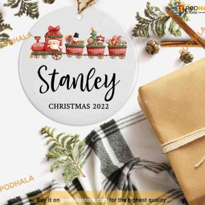 Christmas Train Ornament Personalized Family Christmas Ornaments
