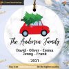 Christmas Tree Ornament, Custom Family Ornaments