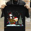 Christmas With Snoopy Christmas Day Tree Snoopy With Friends Shirt