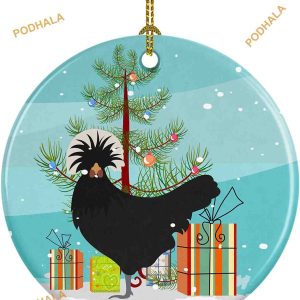 Classic Chicken Christmas Ornaments Friends Christmas Ornaments