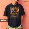 Comfort Colors 13 Years 2010 – 2023 The Walking Dead Signature Thank You For The Memories Signatures Shirt