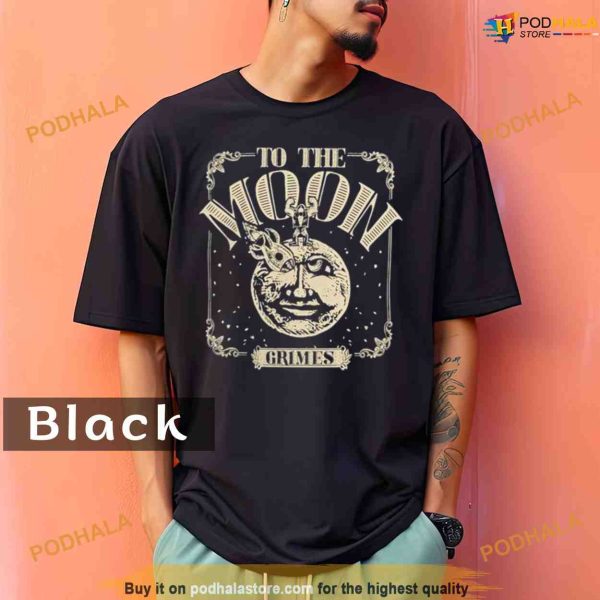 Comfort Colors Cameron Grimes To The Moon Shirt