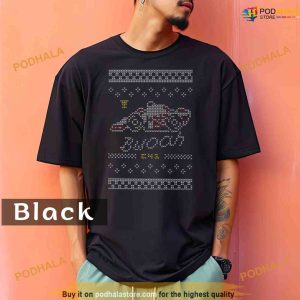 Comfort Colors Christmas Pixel Bwoah Shirt 2