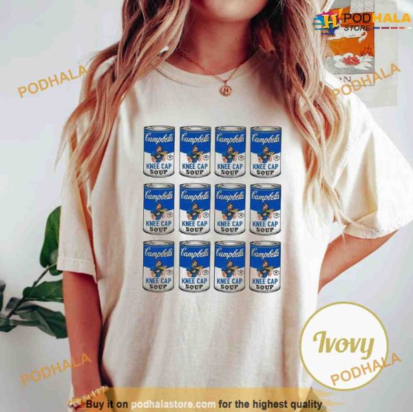 Comfort Colors Detroit Lions Dan Campbell’s Kneecap Soup Graphic Shirt
