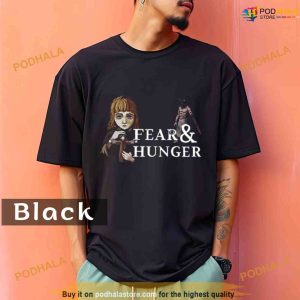 Comfort Colors Fear And Hunger Christmas Shirt 2