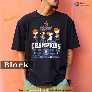Comfort Colors Houston Astros Al West Divison Champions Shirt 2