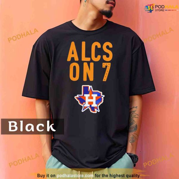 Comfort Colors Houston Astros alcs on 7 logo Shirt