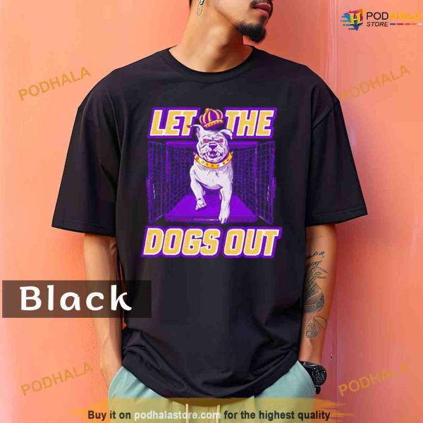 Comfort Colors James Madison University let the dogs ou Shirt