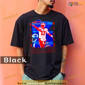 Comfort Colors Josh Allen Buffalo Bills Play Action Shirt 2