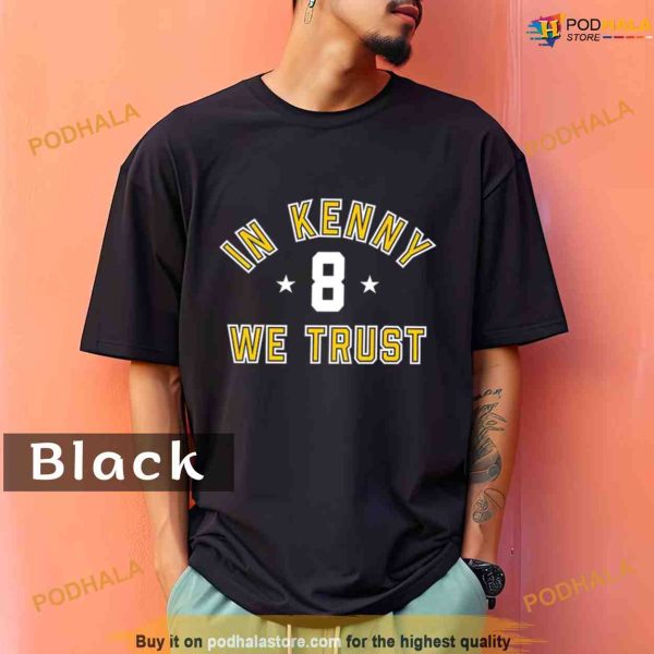 Comfort Colors Kenny Pickett Pittsburgh Steelers In Kenny Number 8 We Trust Shirt