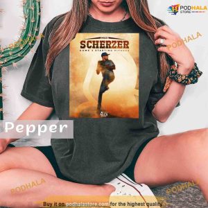 Comfort Colors Max Scherzer Game 3 Starting Pitcher 2023 Alcs Shirt