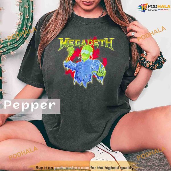 Comfort Colors Megadeth Halloween Shirt