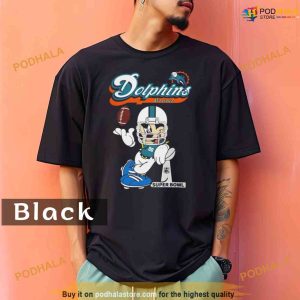 Comfort Colors Mickey Mouse X Miami Dolphins Disney Inspired Super Bowl Football Shirt 2