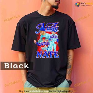 Comfort Colors Nasty Nate Texas Rangers graphic Shirt 1