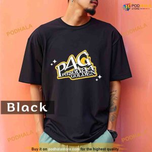 Comfort Colors Nintendeal P4g Persona 4 Golden Logo Shirt 1