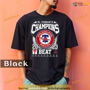 Comfort Colors Nl Pennants Champions Philadelphia Phillies 2023 Phillies Beat Arizona Diamondbacks 1915 2023 Shirt 2