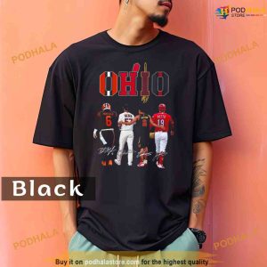 Comfort Colors Ohio Sport Cleveland Browns Cincinnati Reds Cincinnati Bengals Cleveland Cavaliers Signatures 2023 Shirt 2