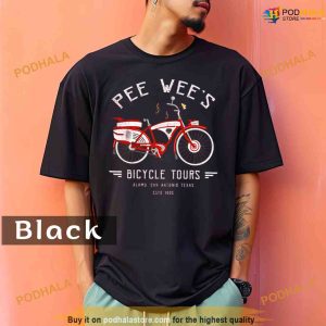 Comfort Colors Pee Wee’s Bicycle Tours Shirt
