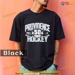 Comfort Colors Providence Friars 50th Anniversary Hockey Shirt 2