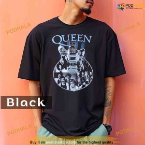 Comfort Colors Queen Band Music Guitar Shirt 2