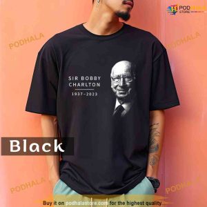 Comfort Colors RIP Sir Bobby Charlton 1937 2023 Unisex Hoodie Shirt 2