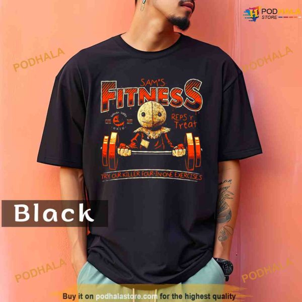 Comfort Colors Sam’s Fitness gym Halloween Shirt