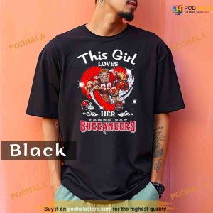Comfort Colors This Girl Love Her Tampa Bay Buccaneers Masco Shirt 1