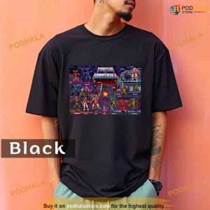 Comfort Colors Turtles Of Grayskull TMNT And Masters Of The Universe Collaborations Shirt 2