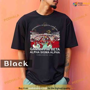 Comfort Colors University Of South Carolina Gamma Phi Beta Alpha Sigma Alpha Homecoming 2023 Shirt 2