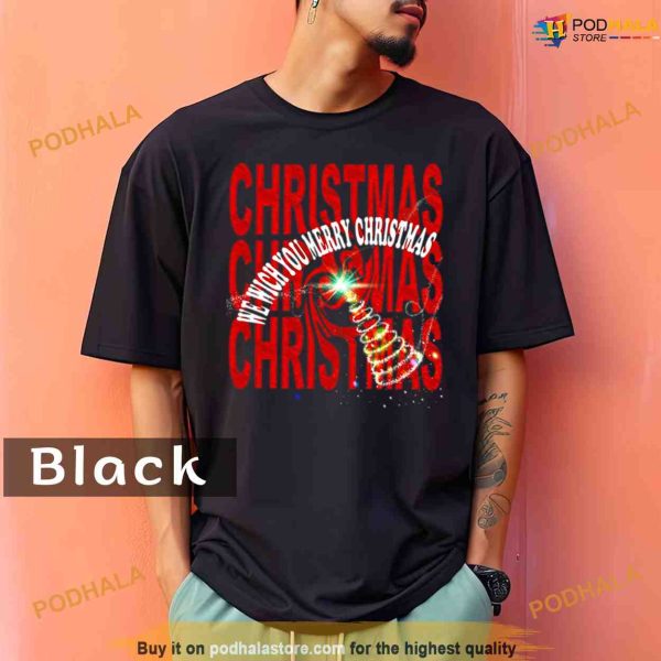 Comfort Colors We Wish You Merry Christmas 2023 Shirt