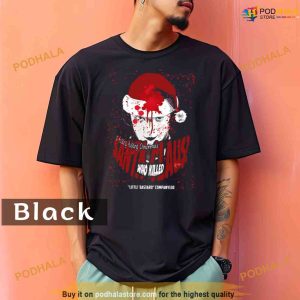 Comfort Colors Who Killed Santa Claus Christmas 2023 Shirt 2