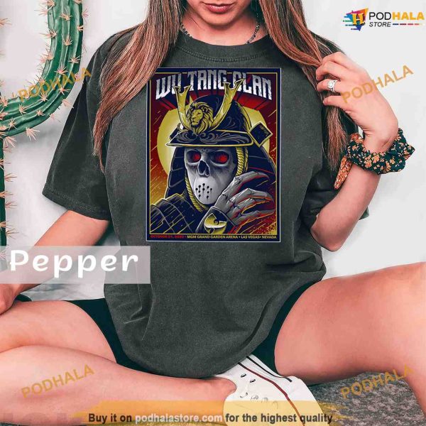 Comfort Colors Wu Tang Clan October 21 2023 MGM Grand Garden Arena Las Vegas Nevada Shirt