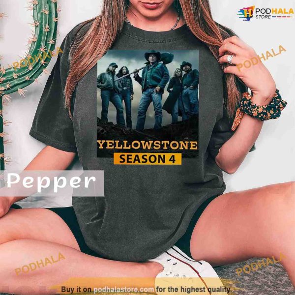 Comfort Colors Yellowstone Series Season 4 Shirt