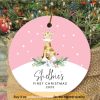 Commemorate Baby's First Christmas, Personalized Ornament