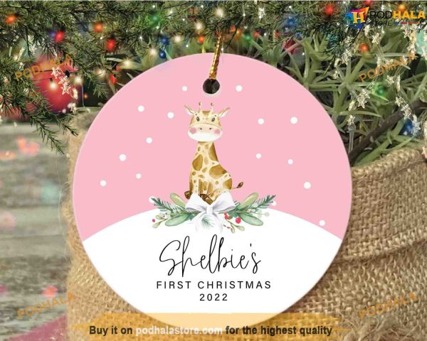 Commemorate Baby’s First Christmas, Personalized Ornament