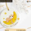 Commemorating Baby's First Christmas Ornament, Personalized Ornament
