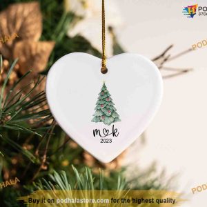 Couples 2023 Ornament, Personalized Date, Family Christmas Ornaments