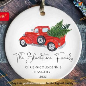 Custom Family Keepsake 2023, Personalized Family Ornament, Family Christmas Ornaments