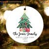 Custom Family Names Ornament, Personalized Christmas Decor