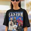 Custom Name and Photo 90s Vintage Bootleg Rap Shirt