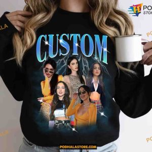 Custom Name and Photo 90s Vintage Bootleg Shirt Custom Bootleg Rap Tee 2