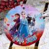 Custom Name and Year Elsa Disneyland Princess Ornament, Disney Christmas Ornaments