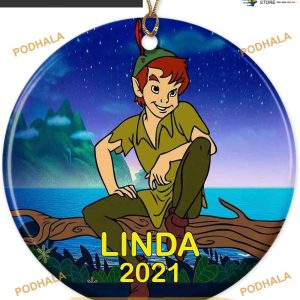 Custom Peter Pan 2022 Disney Ornament, Funny Christmas Ornaments
