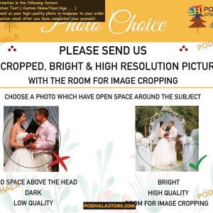 Custom Photo Wedding Christmas 2023 Ornament Just Married First Ceramic Gift for Newlyweds 2