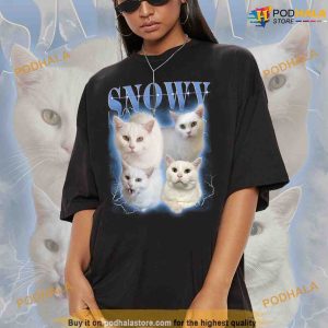 Custom Photos Cat Bootleg Rap Vintage Graphic 90s Shirt