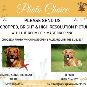 Custom Puppies First Christmas Ornament Dog Picture Ornament Keepsake 4