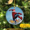 Custom Spider Man Christmas Ornament, Disney Xmas Decorations